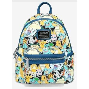 Loungefly Pokemon Go, PokemonGo Colorful Bright Mini Backpack New with Tags
